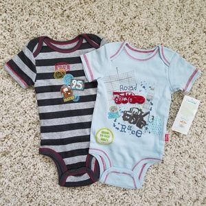 DISNEY Cars 2 pack Onesie set
